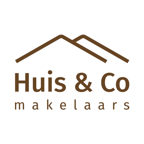 Het logo van Huis&Co Makelaars - Jouw interieurstyliste